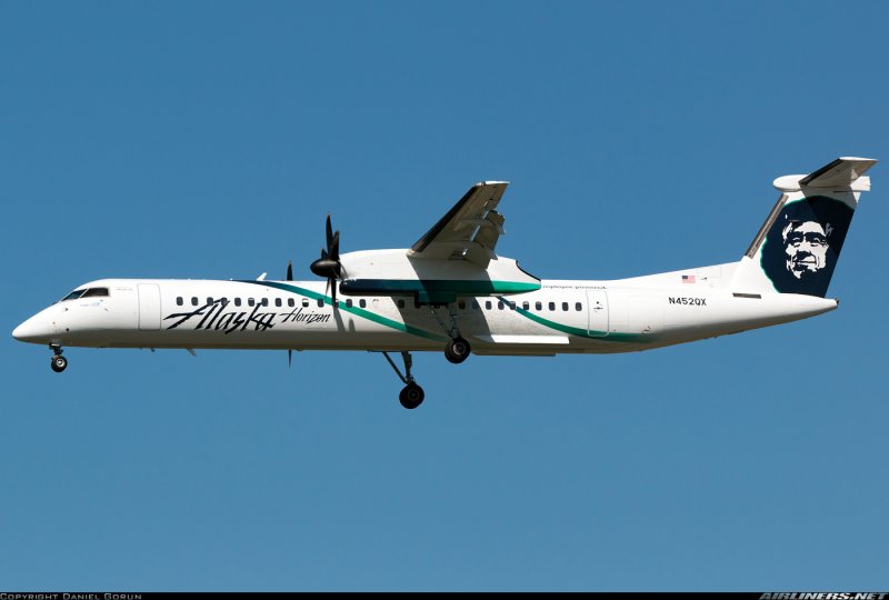 DHC-8-400 Dash 8q внутри