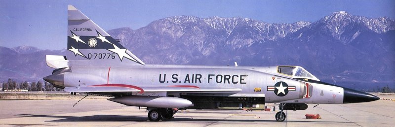 Самолет Convair f-102 Delta Dagger