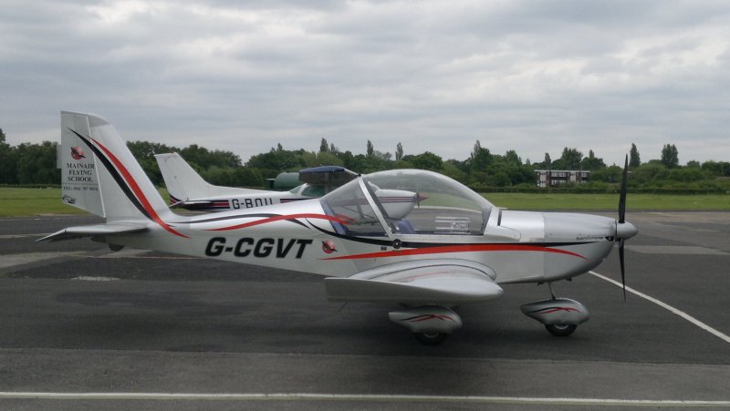 Чешский самолет Sportstar
