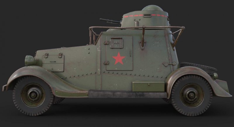 Бронеавтомобиль ФАИ РККА 1941г