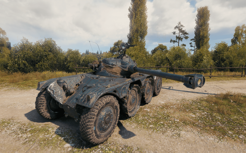 Panhard EBR 90 В 35 масштабе