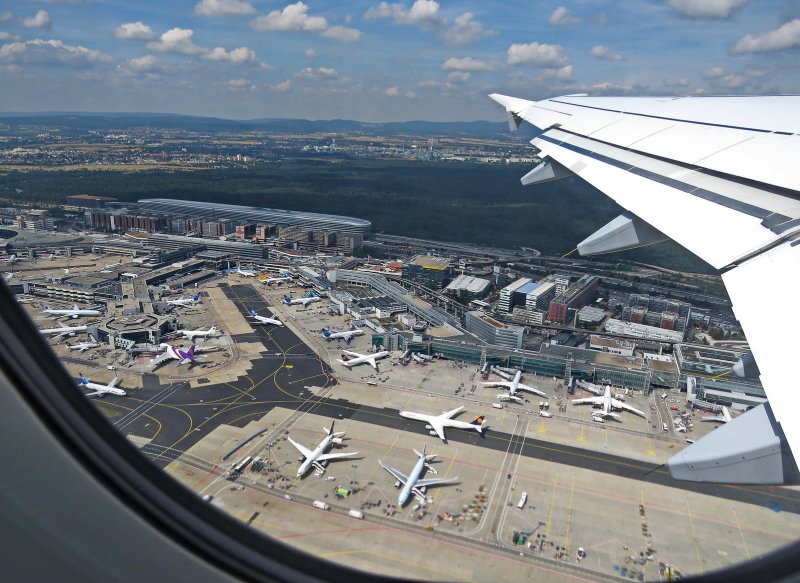 Frankfurt аэропорт внутри