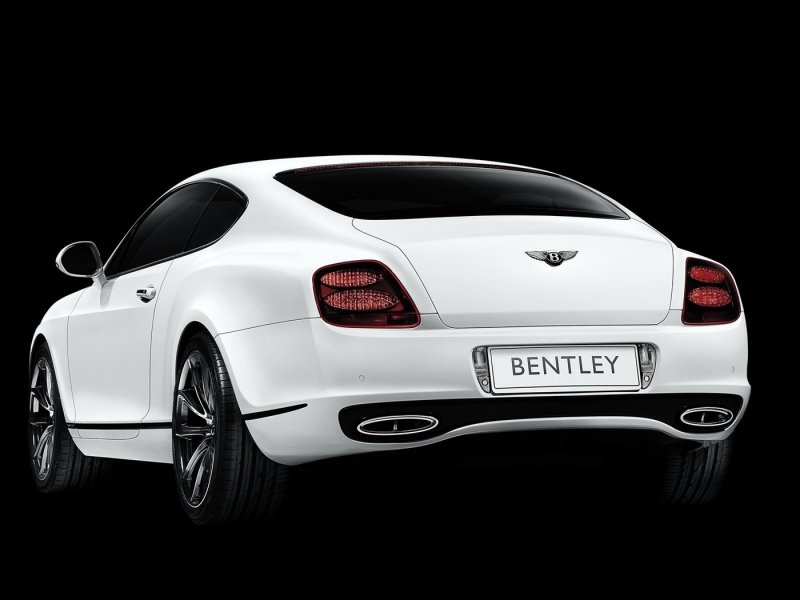 Bentley Continental Supersports золотой