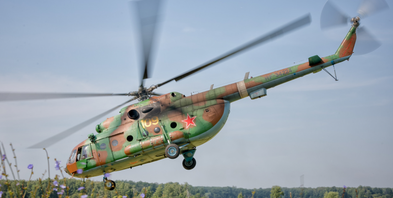 Военный вертолет ми-38т