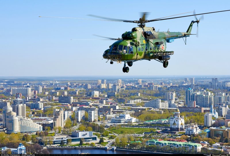 Трава вертолет