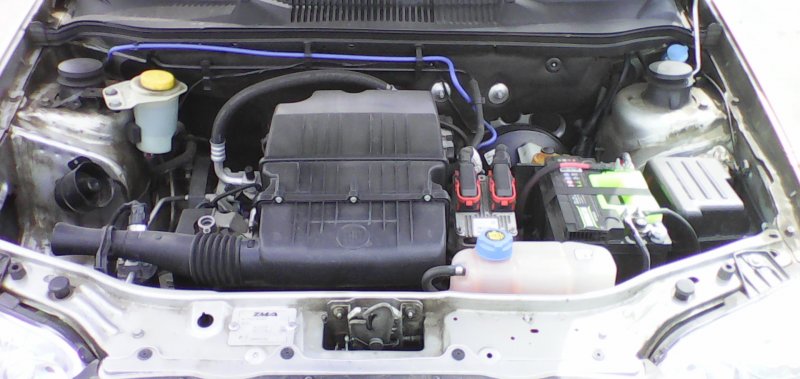 Fiat Albea 1.4 под капотом