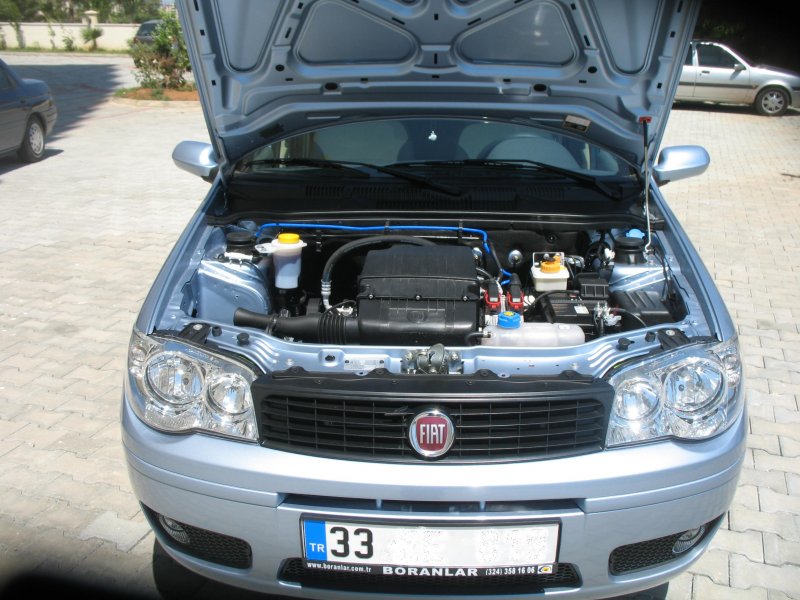 Fiat Albea под капотом