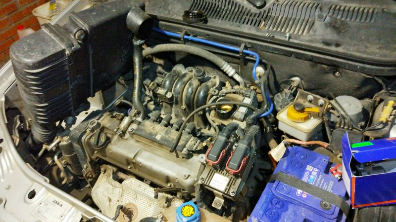 Подкапотное Fiat Albea