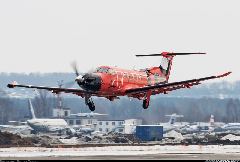Pilatus PC-12 аэродромы России