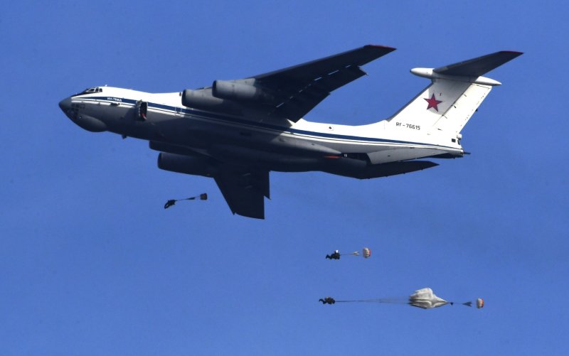 Ил-76 военно-транспортный самолёт ВДВ