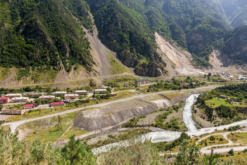 Северная Осетия Алания зарисовки