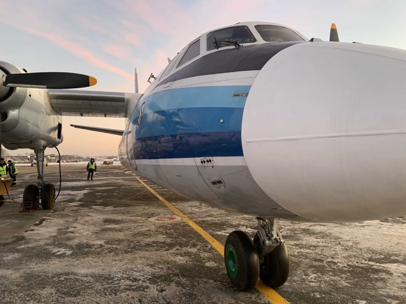 АН 24 Сыктывкар аэропорт