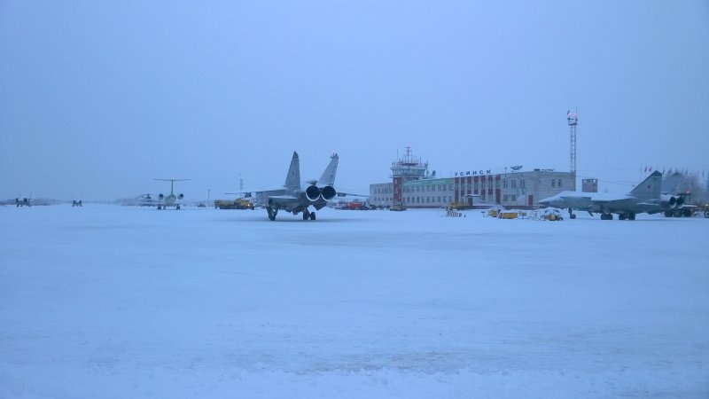Аэропорт Усинск внутри