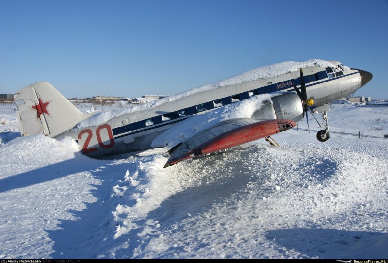 Ил-14 Воркута
