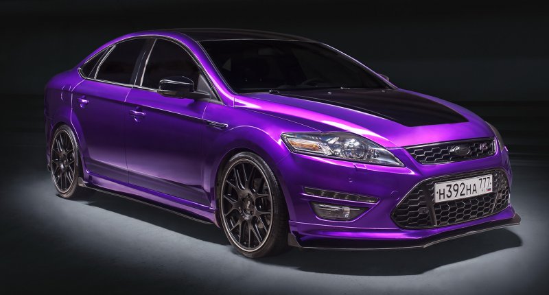 Ford Mondeo фиолетовый