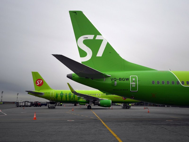 Авиакомпания s7 Airlines Боинг 737