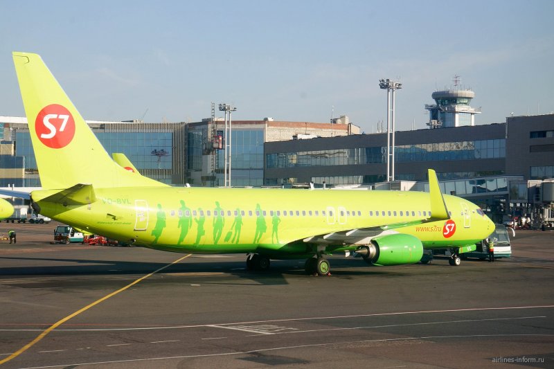 Авиакомпания s7 Airlines Боинг 737