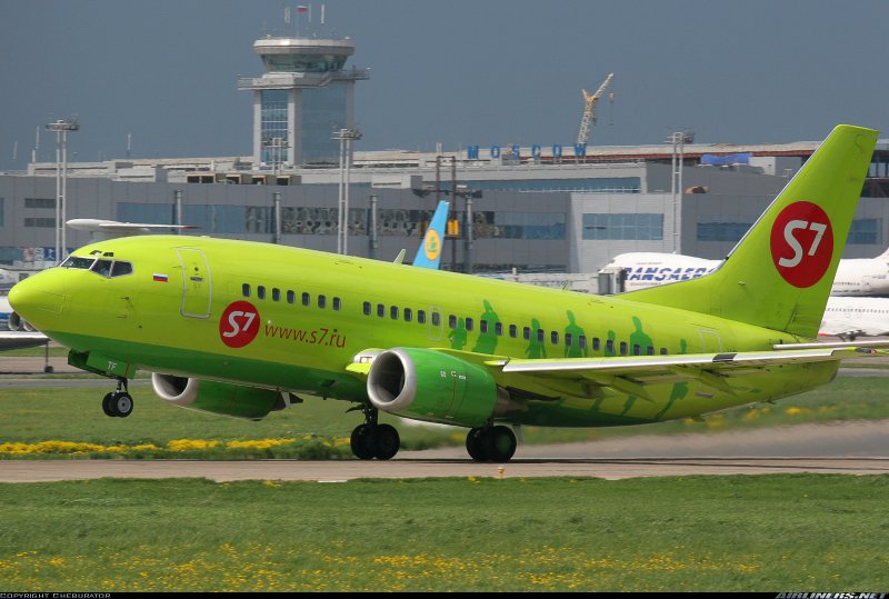 B737 s7 Домодедово