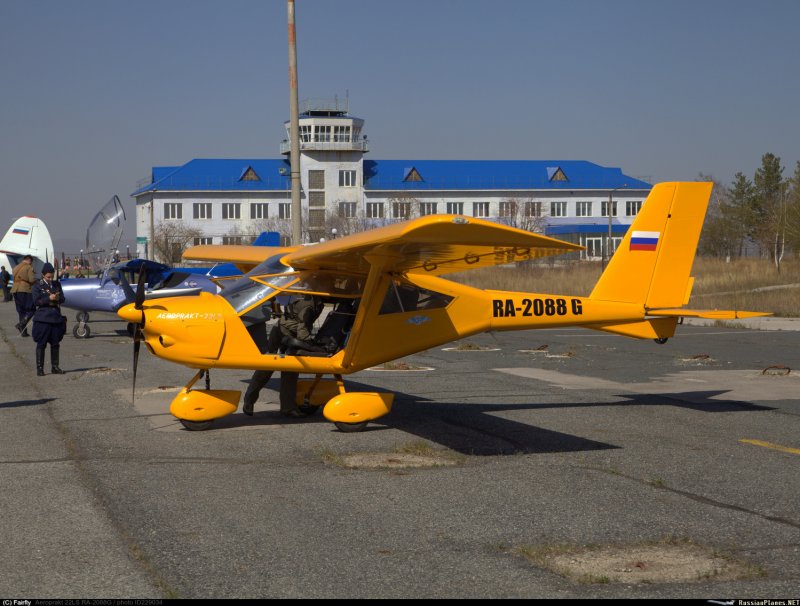Аэропракт а-22 кабина