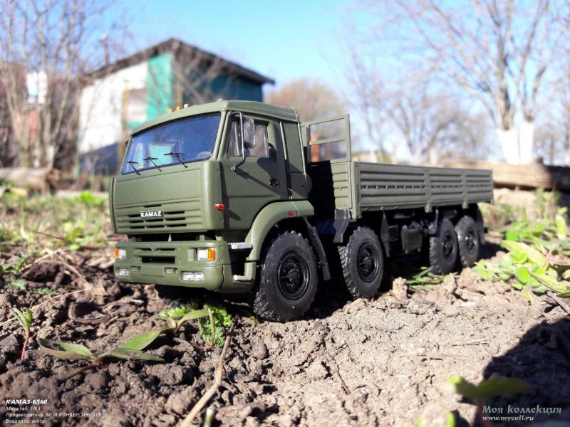 Военный тягач КАМАЗ 8х8