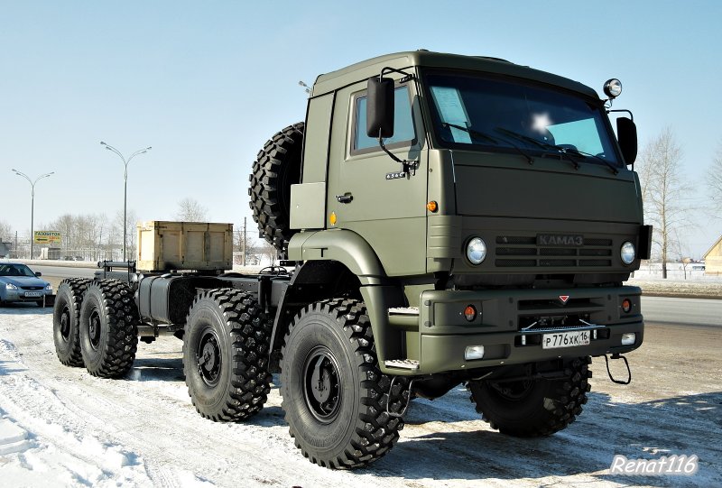 КАМАЗ 6350 армейский