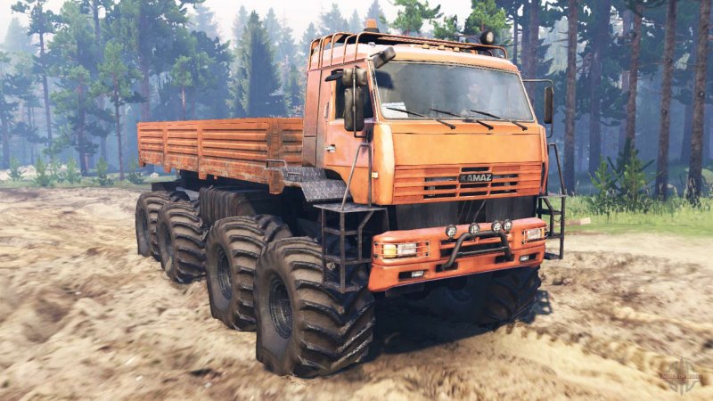 КАМАЗ 6560 шасси