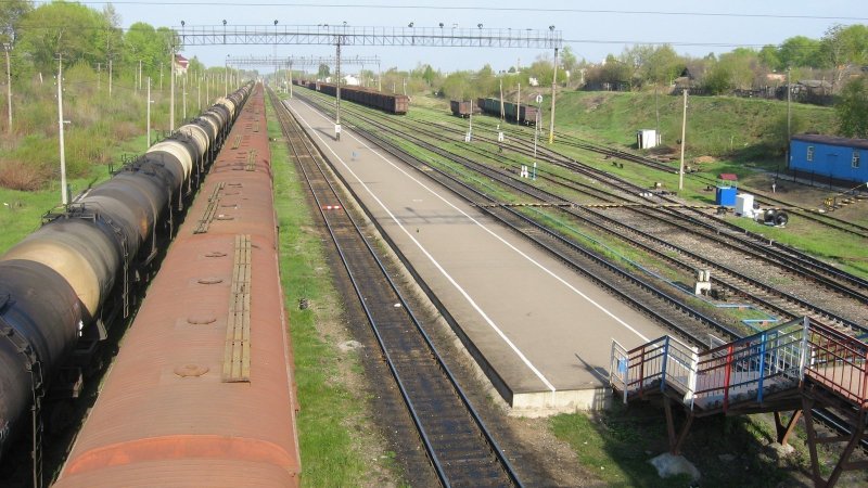ЖД станция верхняя терраса Ульяновск