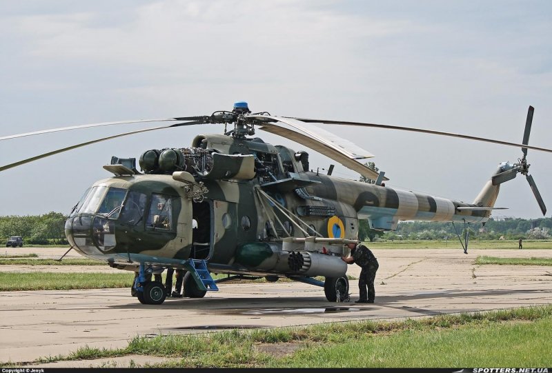 Вертолёт ми-8 Украина