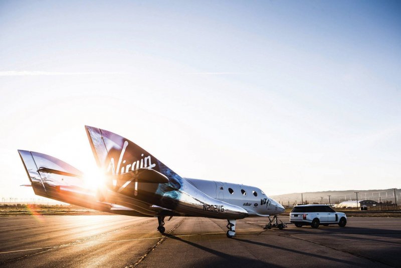 Интерьер космолета Virgin Galactic – SPACESHIPTWO