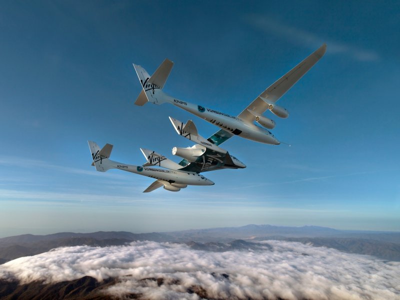 Virgin Galactic фото
