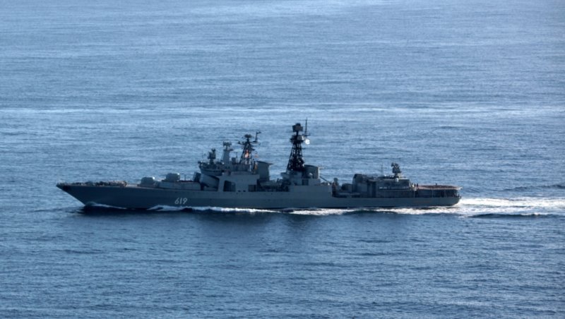 Североморск большой противолодочный корабль