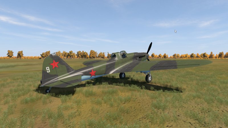 Ил-2 Штурмовик сбоку