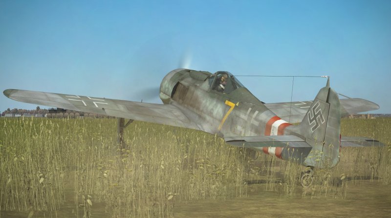 FW-190 A-9 il 2 кабина