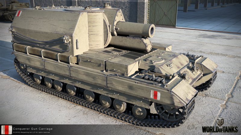 Танк Conqueror Gun Carriage
