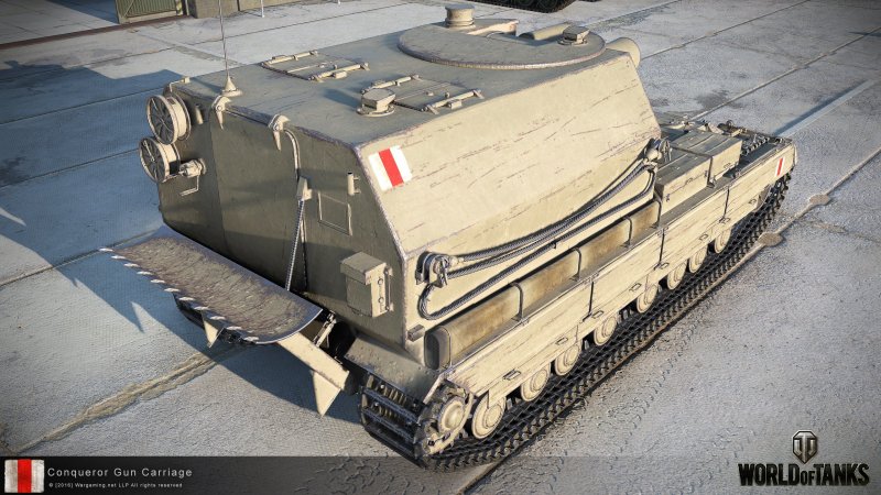 Танк Conqueror Gun Carriage