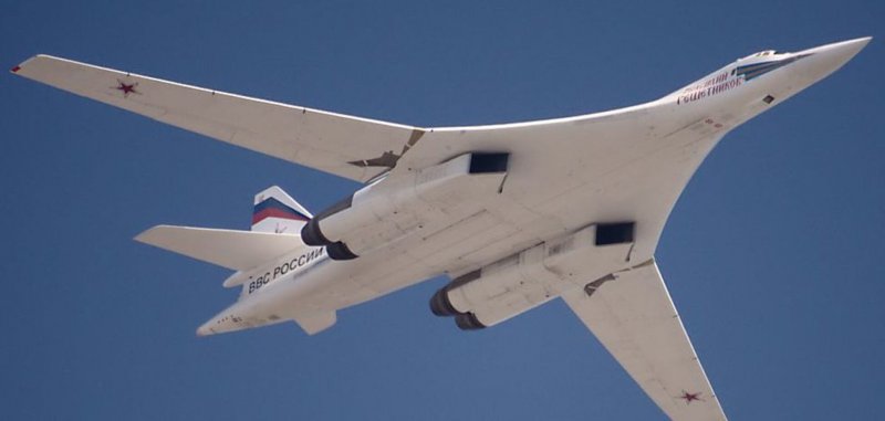 Ту 160 белый лебедь в Сирии