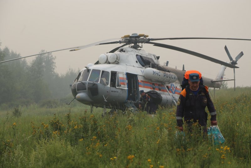 Вертолёт ми-8 Таймыр