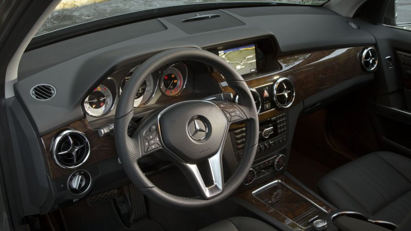 Мерседес GLK 220 CDI салон