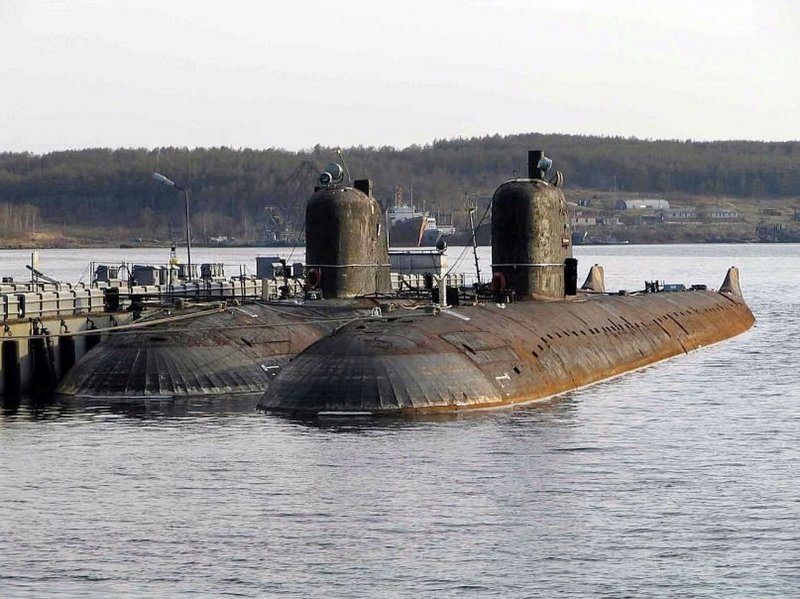 Атомная лодка к-3 "Ленинский комсомол"