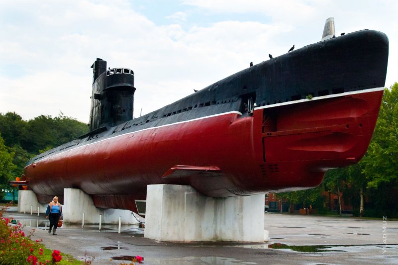 Подводная лодка в Краснодаре на Затоне
