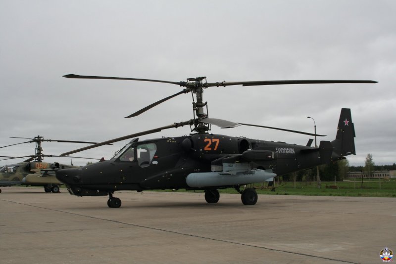 Ударный вертолет ка-50 черная акула