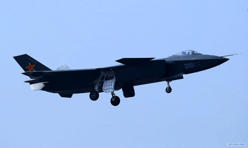 Самолет Chengdu j-20
