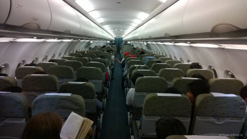 Airbus a321 Уральские авиалинии салон самолета