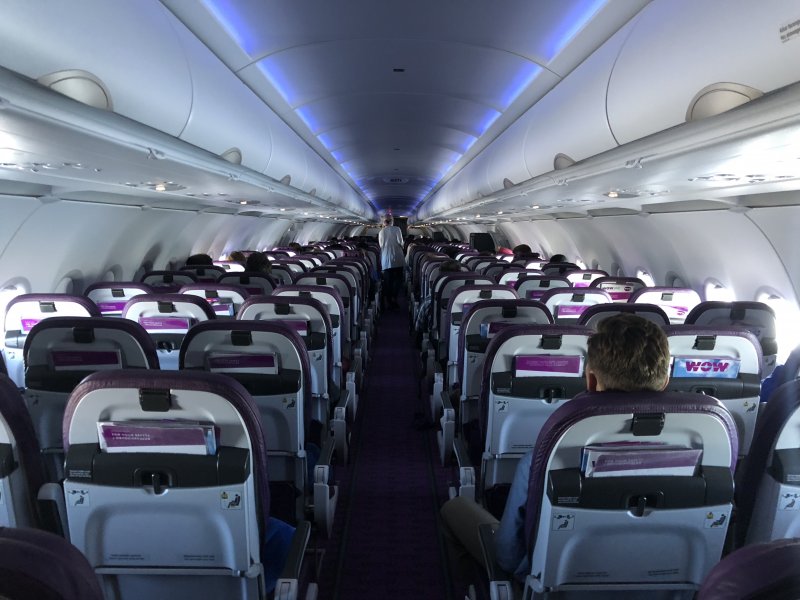 Airbus a321 салон