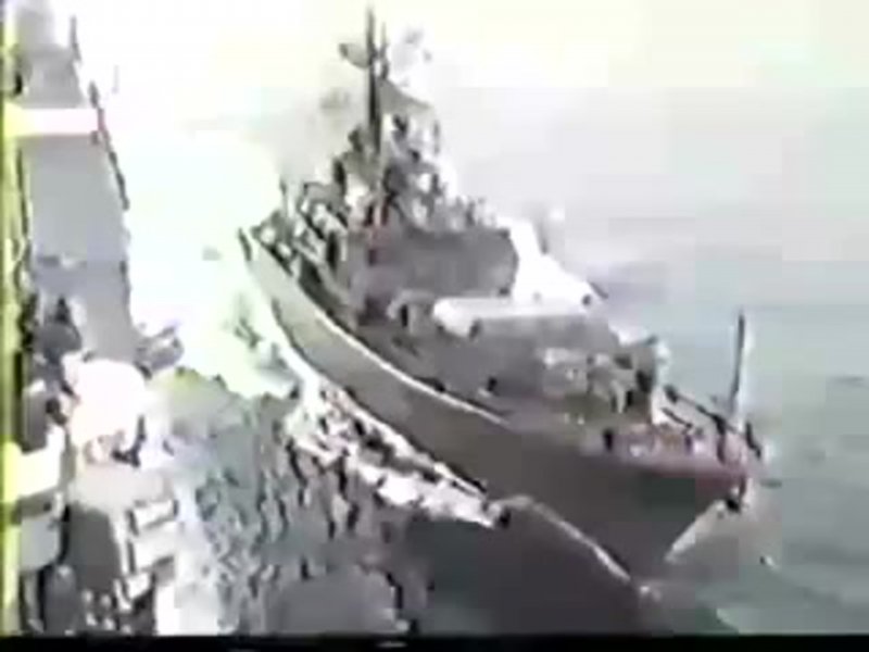 Таран в черном море 1988г