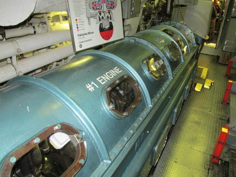 Дизельная подводная лодка USS Blueback (SS-581)