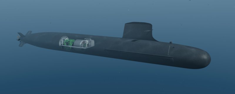Дизельная подводная лодка USS Blueback (SS-581)