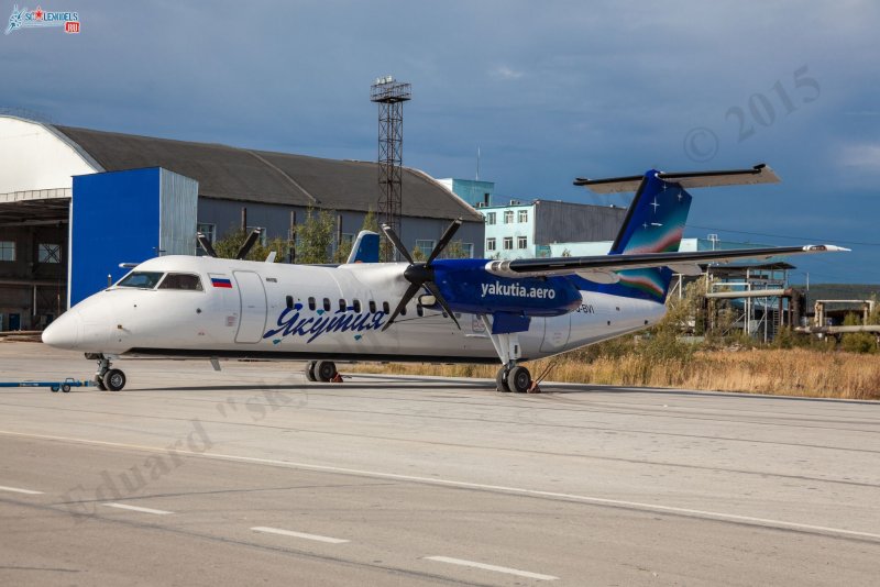 Bombardier Dash 8 q300 Якутия