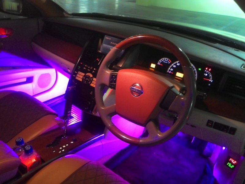 Teana j32 салон ночью