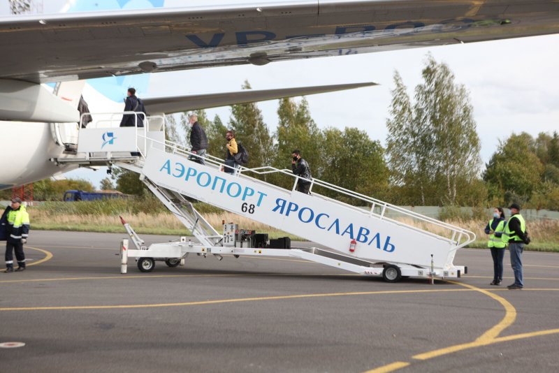 Аэропорт Туношна внутри